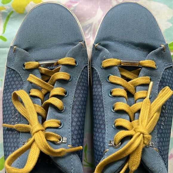 Ted Baker Sarpio Sneakers Blue Yellow - 10 - Picture 10 of 15